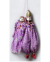 Purple Pupet Wall Hangings  Set of 2